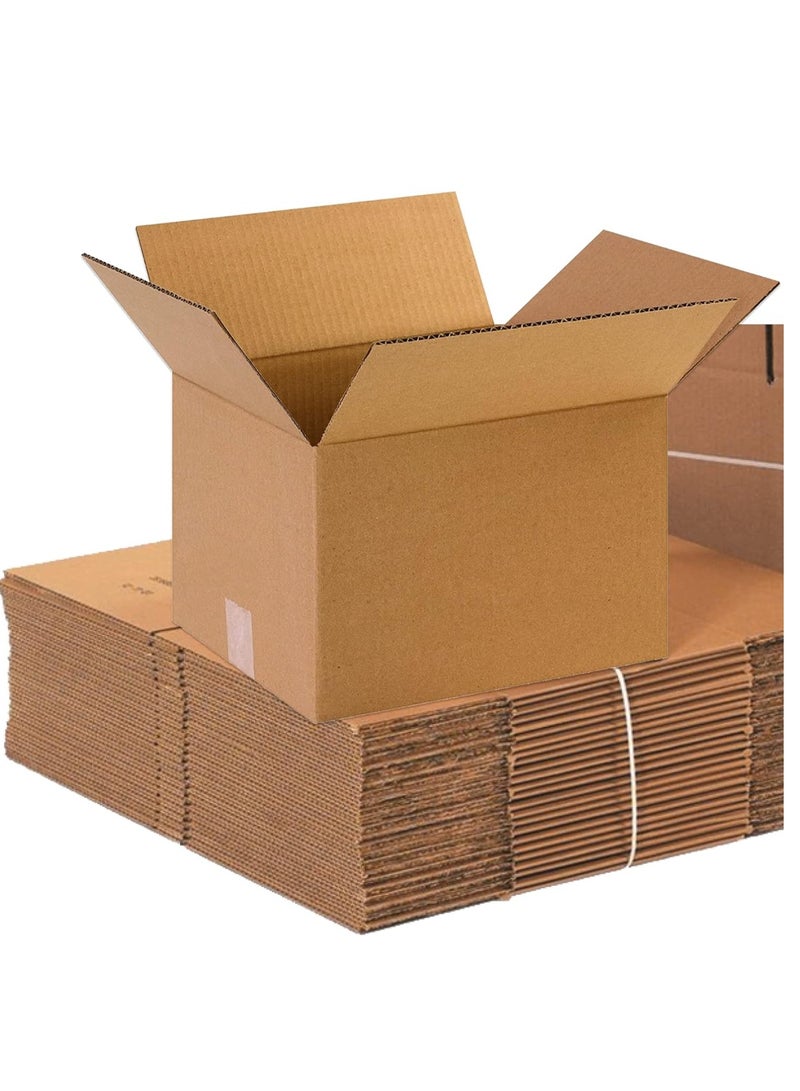 [20 PACK] CARGO BOX FOR SHIPPING, (45x32x23) PACKING BOXES SMALL SIZE, BROWN CARTON BOX, DOUBLE WALL CARTON BOX, HOUSE SHIFTING BOXES, CARDBOARD STORAGE BOX ORGANAIZER, SET OF 20 BOXES (45x32x23)  - Image 2