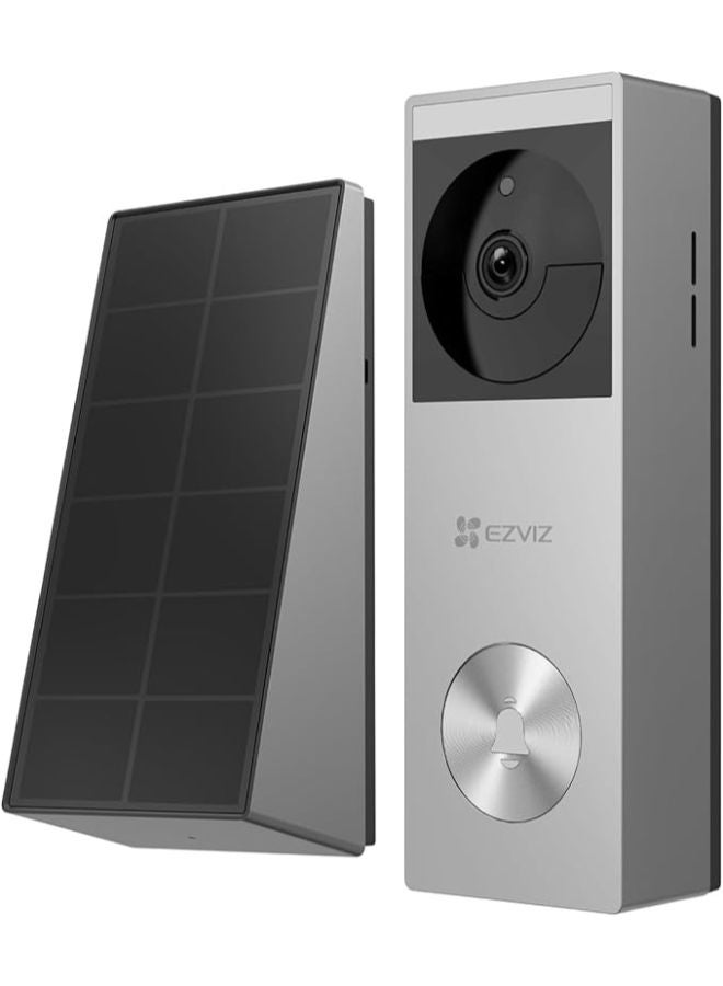 Battery-Powered Video Doorbell with Solar Panel EZVIZ HP3 PRO