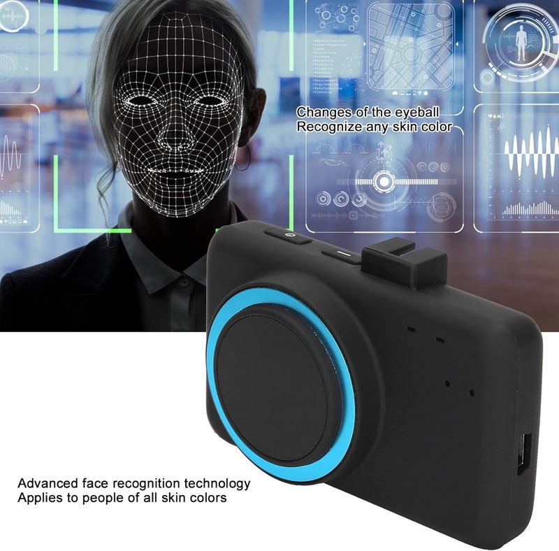 klarako Driver Fatigue Alarm, 60° Wide Angle Security Anti-Sleep Alarm Monitor, USB Driver Alertness System with Suction Cup Buckle, 45-65cm Detection Distance, for Drivers Security Guards, Safe Driving - Image 5