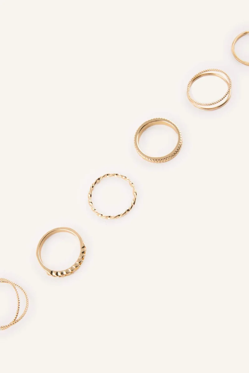 ديفاكتو Woman 9 piece Ring