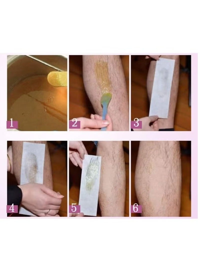 ORiTi 2 Pack Wax Strips Salon Non-Woven Waxing Strip Depilatory Paper - Image 4