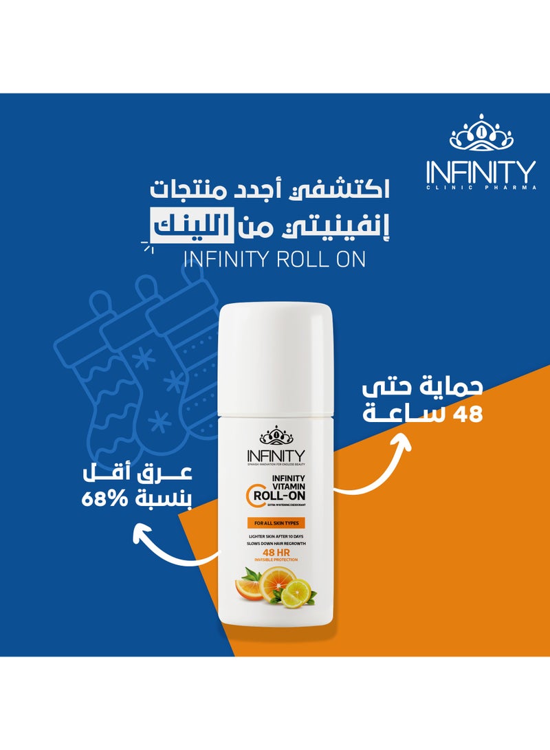 Infinity Infinity Roll On For All Skin Types Vitamin C 80 ML  - Image 5