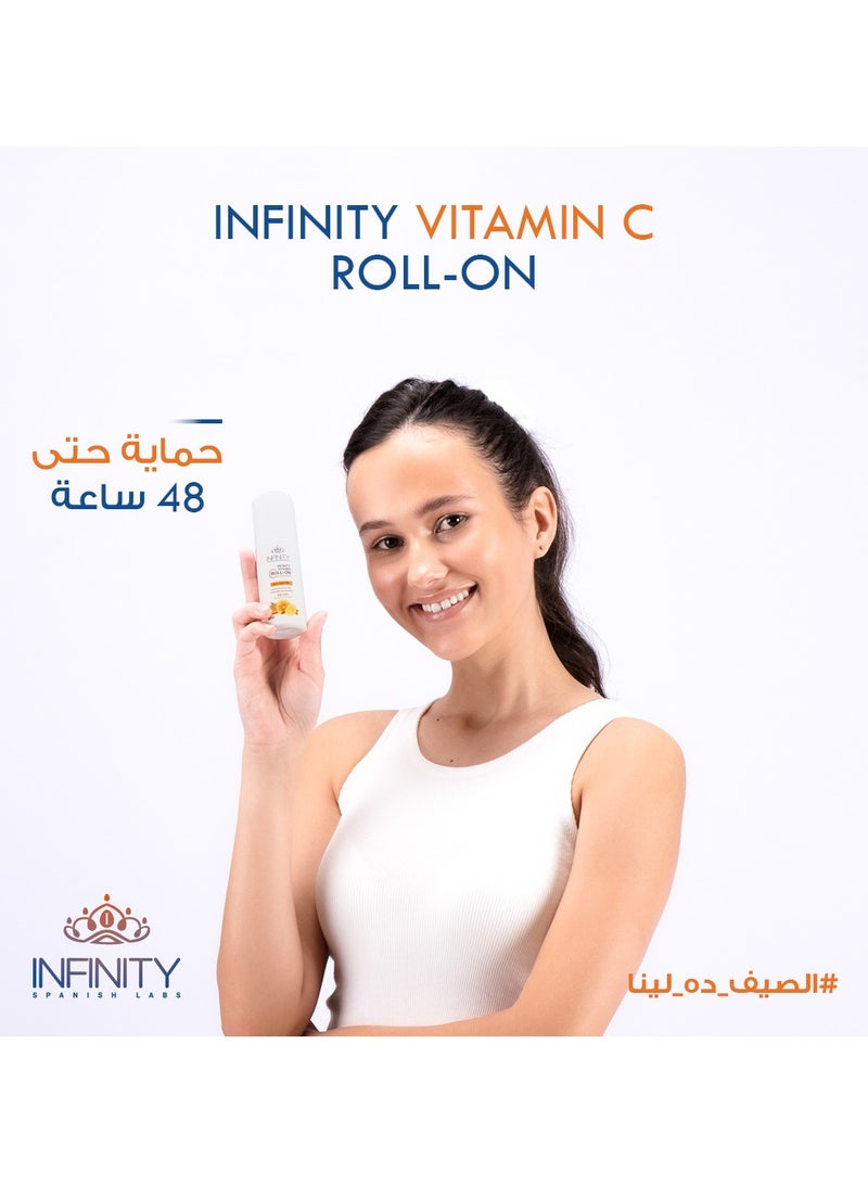 Infinity Infinity Roll On For All Skin Types Vitamin C 80 ML  - Image 2