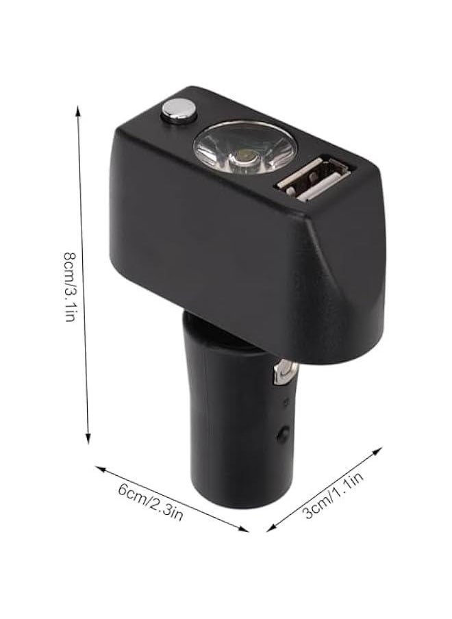 Generic Wheelchair Lights, 3 Pin XLR Head Angle Lights for Wheelchairs, LED Power Lighting Controller Electric Wheelchair Light with USB Port, for Jiu Yuan for BEIZ for for  - Image 5