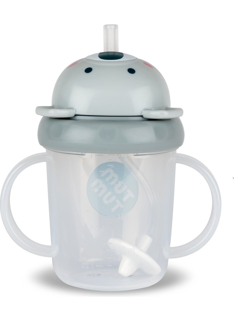 TUM TUM Non-Drip Weighted Drinking Cup with Straw Kev Koala  - Image 3