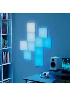 Nanoleaf Blocks Squares Add-on Kit | Smart WiFi LED Panel System, 16M+ Colors, Low Energy, for Gamers, Vloggers, Influencers, Entertainment, Gaming Living Room - 2 Pack  - Image 4