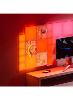 Nanoleaf Blocks Squares Add-on Kit | Smart WiFi LED Panel System, 16M+ Colors, Low Energy, for Gamers, Vloggers, Influencers, Entertainment, Gaming Living Room - 2 Pack  - Image 5