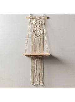 Macrame Indoor Wall Hanging Shelf Hand Woven Bohemian Décor 30 x 12 x 83 - pzsku/ZC4FF580CF5F4934374FEZ/45/_/1716807389/2ad96ab4-e852-4267-8aa1-3bda2f85d5df