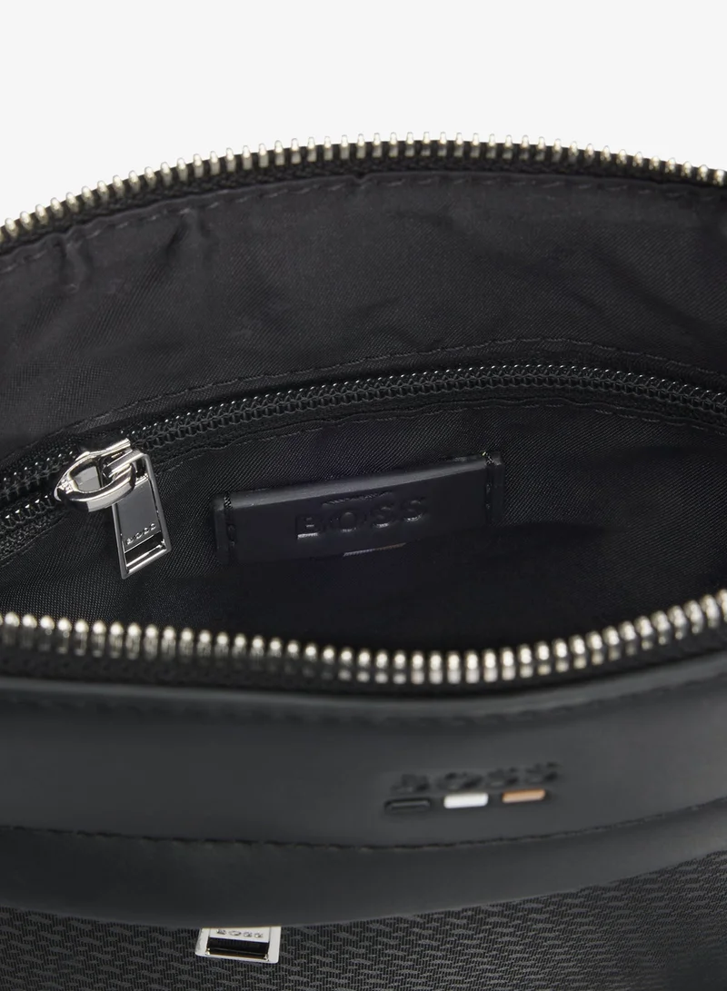 BOSS Black Envelope bag with monogram pattern for Men | Best Price UAE