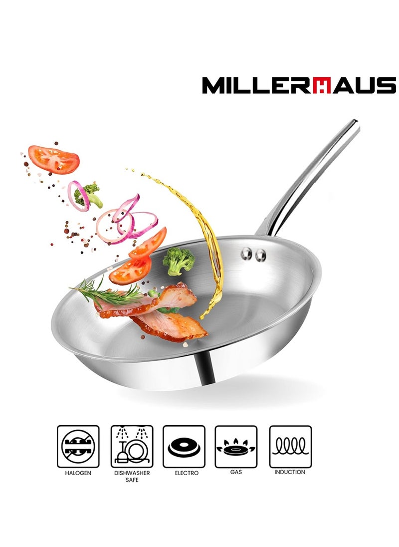 MILLERHAUS Millerhaus Triply 7pcs Cookware Set  Stainless Steel  - Image 4