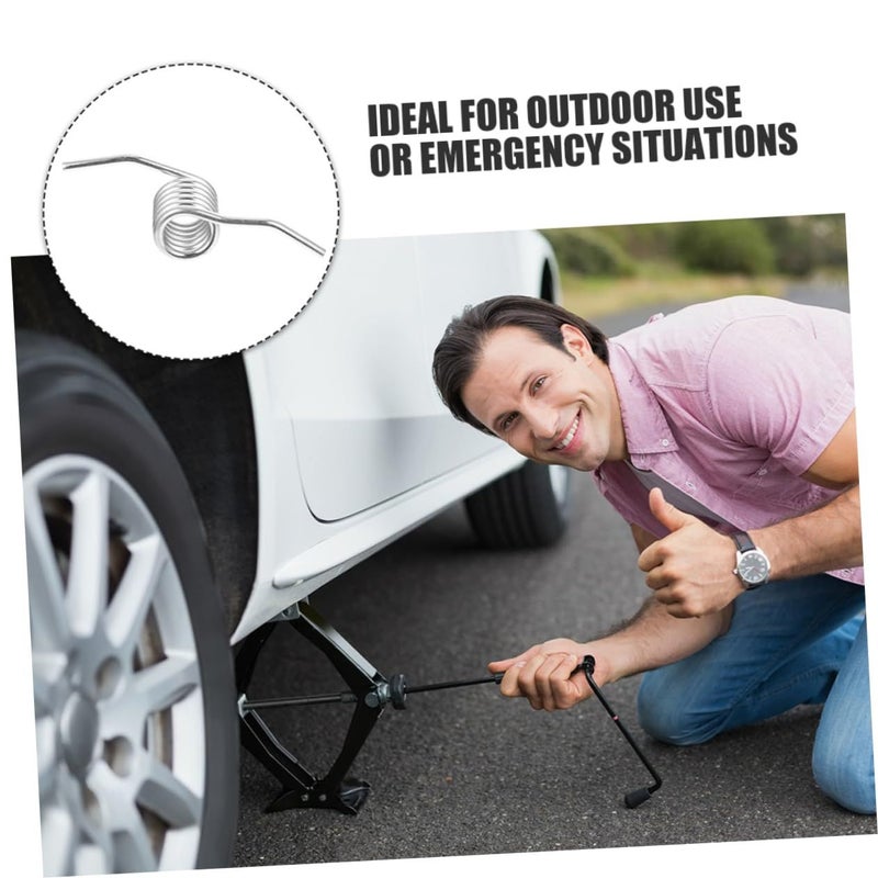 Car Jack Spring 2 Pcs Tension Spring Kit For Floor Portable Jack Repair Return Parts - Image 4