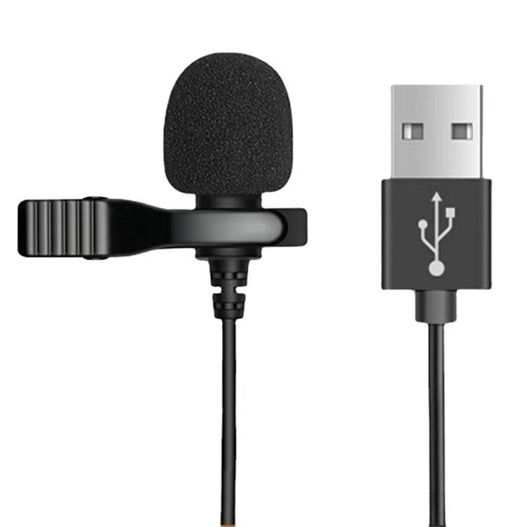 Clip-on Microphone for DSLR Camera Live Recording USB interface 