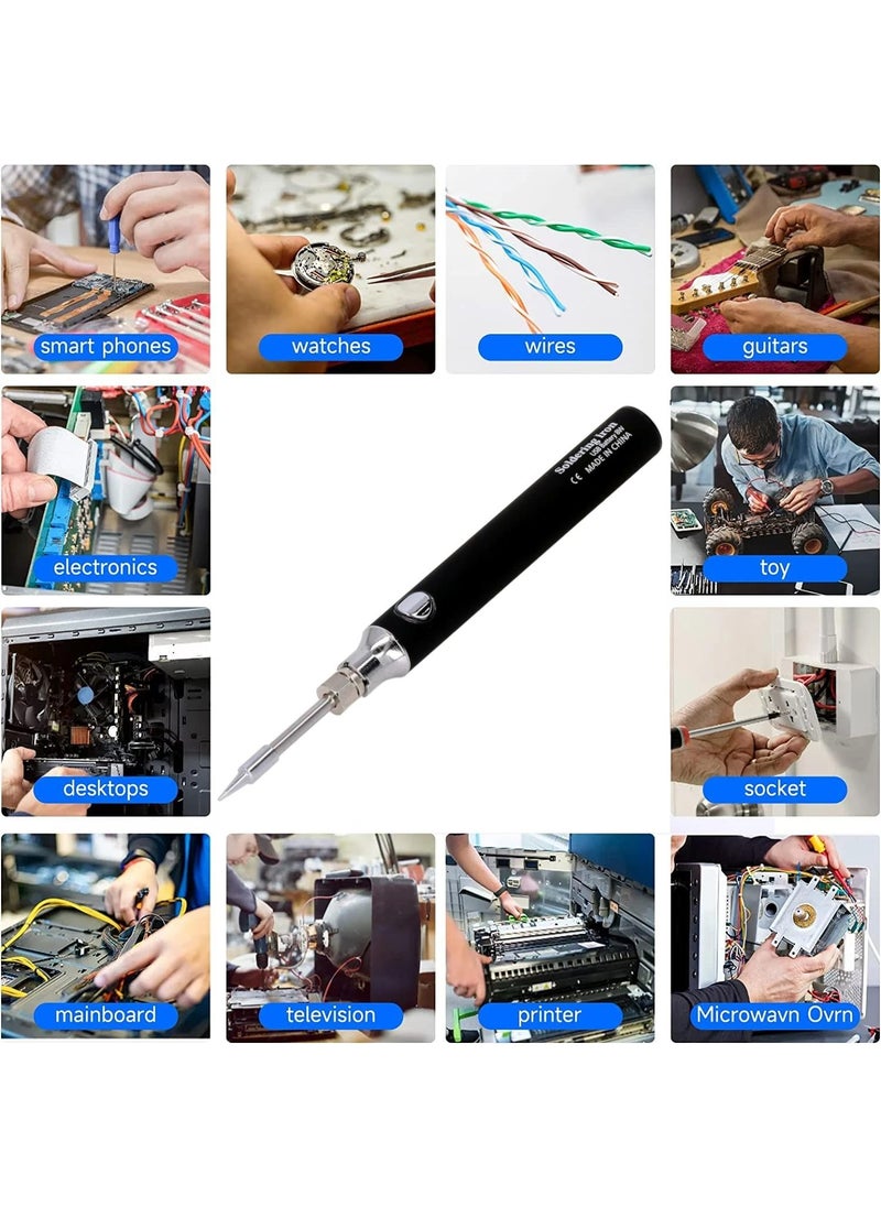 Valkyrie Rechargeable Wireless Soldering Machine - Heating Up in 5 Seconds - 30 Minutes of Use - USB Type-C Charging - 3 Different Heat Modes - 450 Degrees  - Image 5