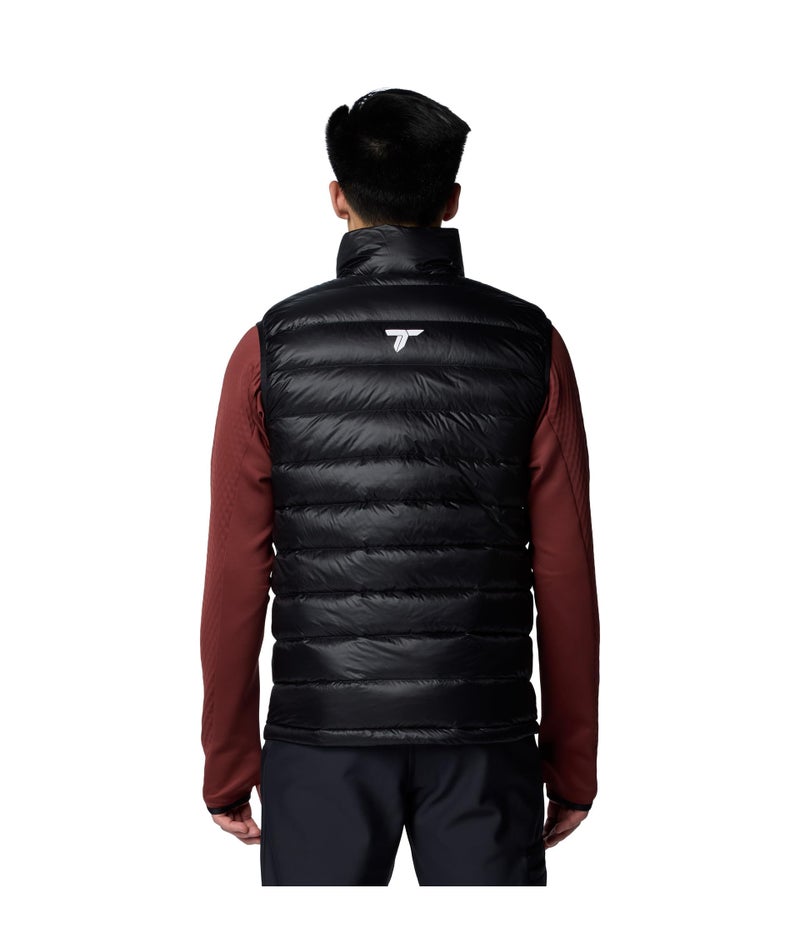 Columbia Men's Arctic Crest Down Vest, Black, Large - Image 3