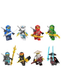 General 8 Building Blocks Cool Doll Sets, Mini Assembly Toys For Boys Children Gift Bag  - Image 1