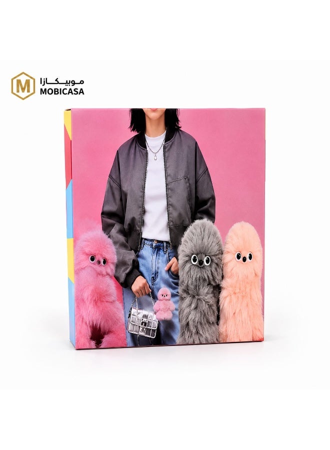 Cute Furry Doll Keychain - Image 1