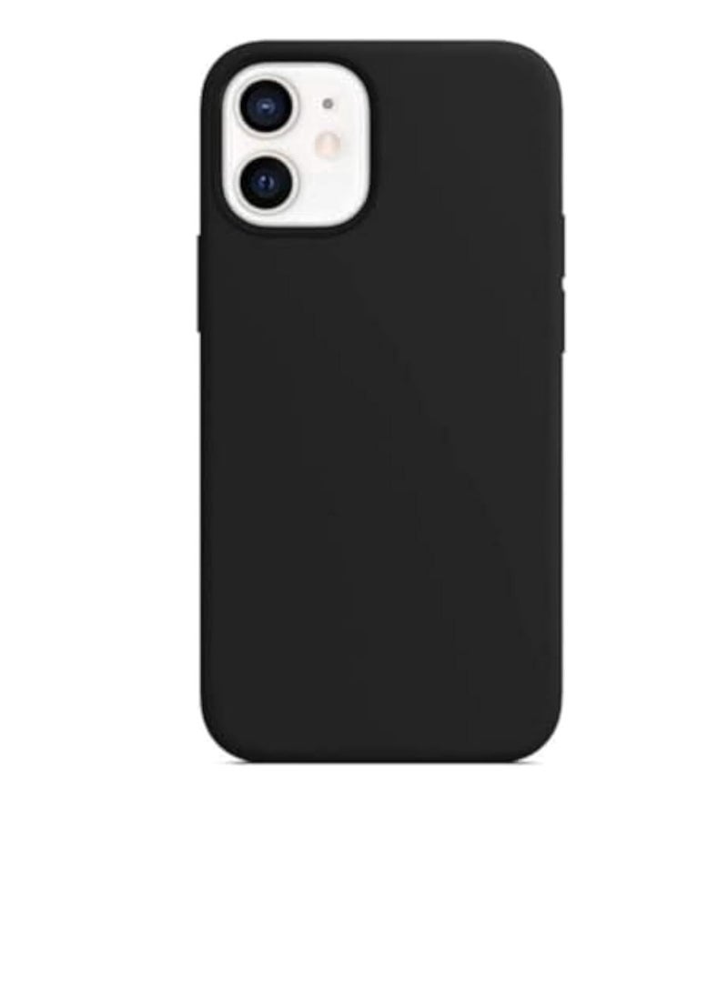 Generic - Liquid Silicone Case for iPhone 11, Slim Liquid Silicone Soft Gel Rubber Case Cover for iPhone 11 6.1 inch (black) - Image 1