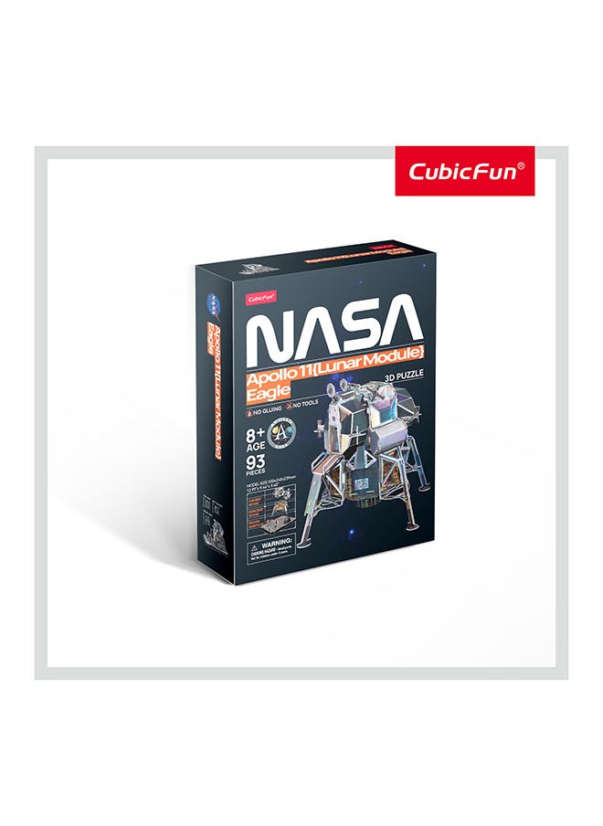 CubicFun - 3D Puzzle Nasa Apollo 11 Eagle 93 Pcs - Image 1