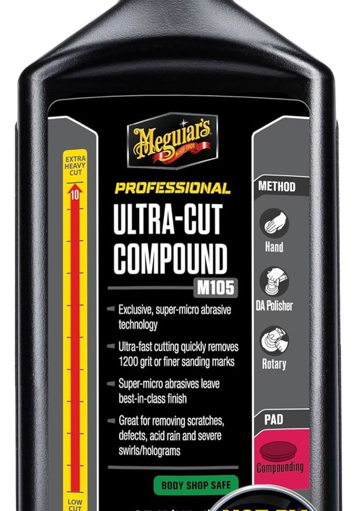 Meguiar's Professional Ultra-Cut Compound M105 - 8 Oz - Image 1