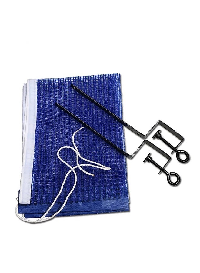 Nariele Replacement Table Tennis Net With Iron Stand，Table Tennis Post and Net Set Simple Pong Net Rack Compact and Lightweight for Office Home and Classroom - Image 4