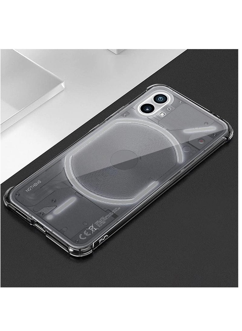 فيسوس حالة من أجل لا شيء هاتف 1 غطاء CASE CLOSE خلفي وسادة الهواء الناعمة السيليكون مقاوم للصدمات مضاد للخلع - Image 3