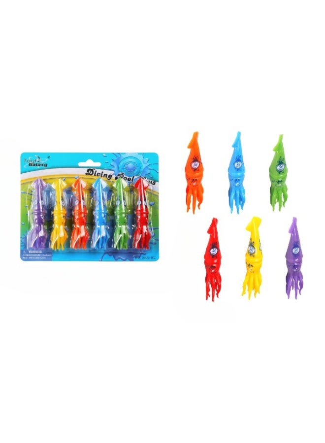 Generic, Diving Squid Toys 6 Pieces - Image 4