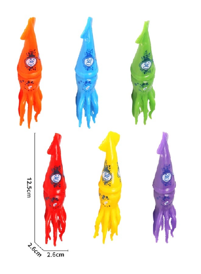 Generic, Diving Squid Toys 6 Pieces - Image 3