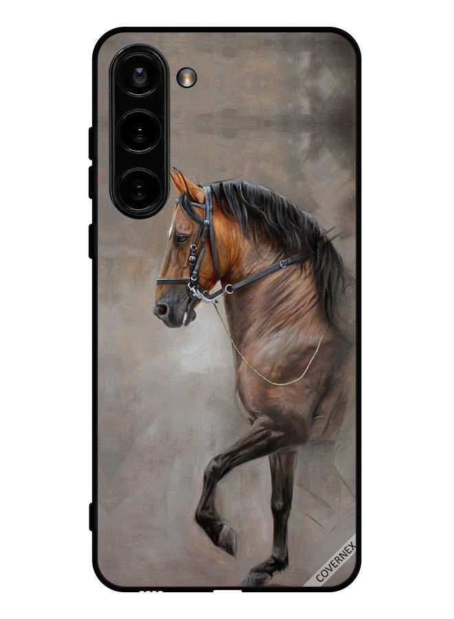 Covernex Protective Case Cover For Samsung Galaxy S23 Vintage Picture Of Horse - Image 1
