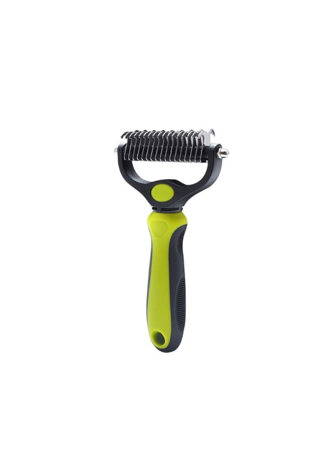 Professional Pet Dematting Brush for Cats & Dogs – Ideal for Long Hair & Shedding Control Multicolour