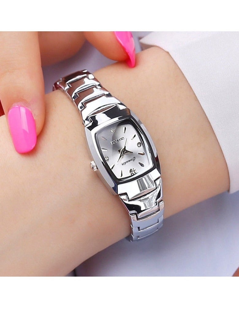 Comudir Silver Women's Quartz Analog Watch - Image 1