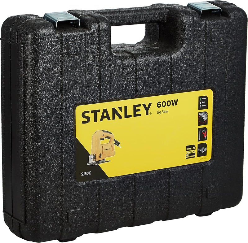Stanley Power Tool, Corded 600W Variable Speed 4-Stage Pendular Jigsaw, Sj60K-B5 - Image 2