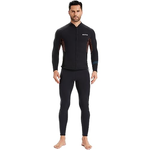 ZCCO Wetsuit Pants Men Women 2mm Neoprene Long Pants Keep Warm for Swimming Surfing Snorkeling Diving Boating Scuba(Men 4XL) - Image 5