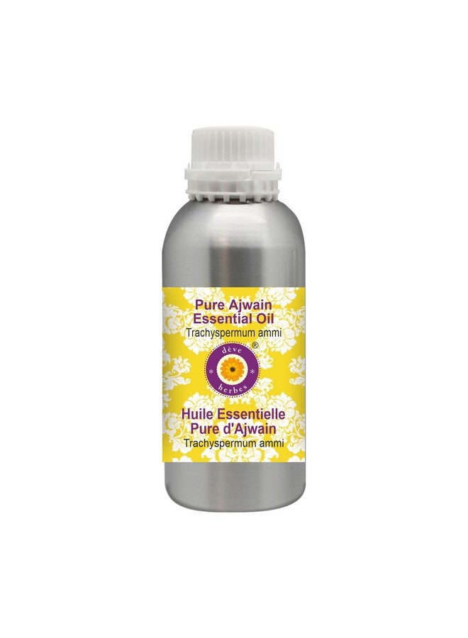 Deve Herbes Ajwain Essential Oil (Trachyspermum ammi) Pure | Non-Sticky | Non-greasy | Lightweight | Men & Women | All Skin Types | Steam Distilled 630ml - Image 1