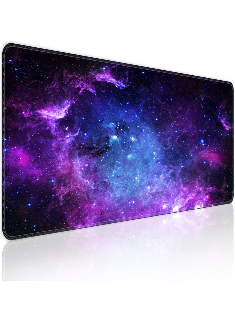 Mouse Pad Anti Slip Large Mouse Pad Universe Starry Sky Mouse Pad 300*600*2mm  - Image 2