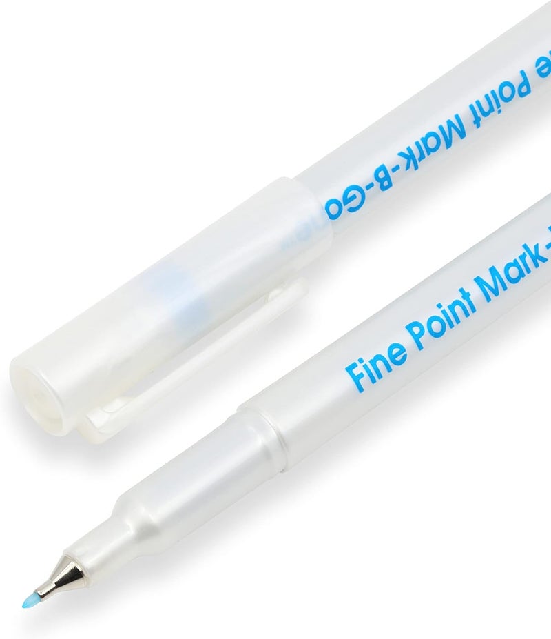 Dritz 693 Mark-B-Gone Marking Pen, Extra Fine Point, Blue - Image 1