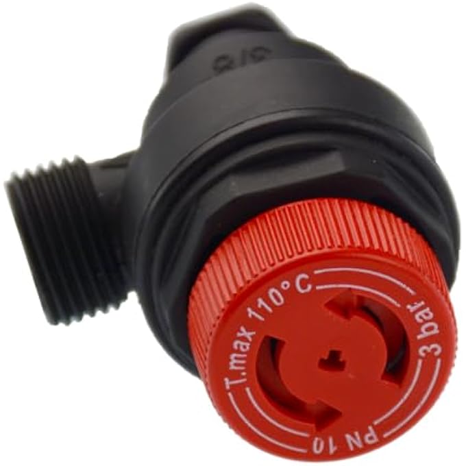 PRESSURE RELIEF VALVE (PRV)  COMPATIBLE WITH ARISTON E-SYSTEM 24/30E, E-COMBI EVO 24FF/30FF/38FF, GENUS SYSTEM 24HE/30HE, EGIS PREMIUM 24  REPLACES PART 61312668 - Image 2
