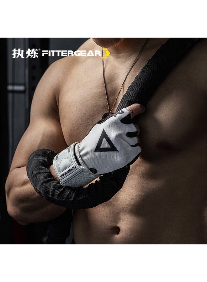 Fittergear Workout Gloves With Wrist Support For Pull-ups, Push-ups, Deadlifts, Anti-slip And Callus Prevention For Men - Image 2