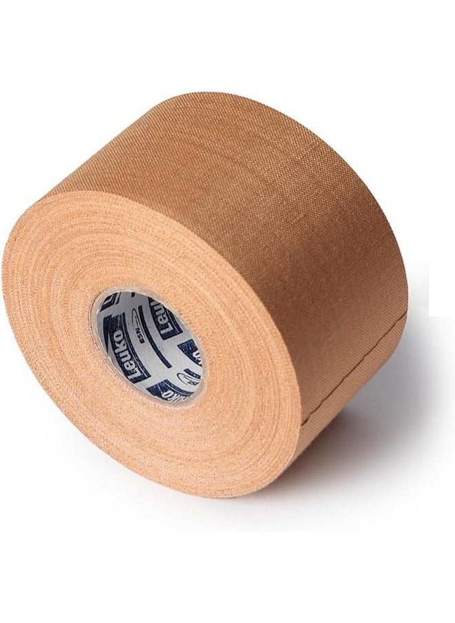 BSN Medical Leukotape P Adhesive Strapping Tape - for Sports Injuries, Strains and Sprains - 1.5 in x 15 yds, Tan, 5 Rolls  - Image 2