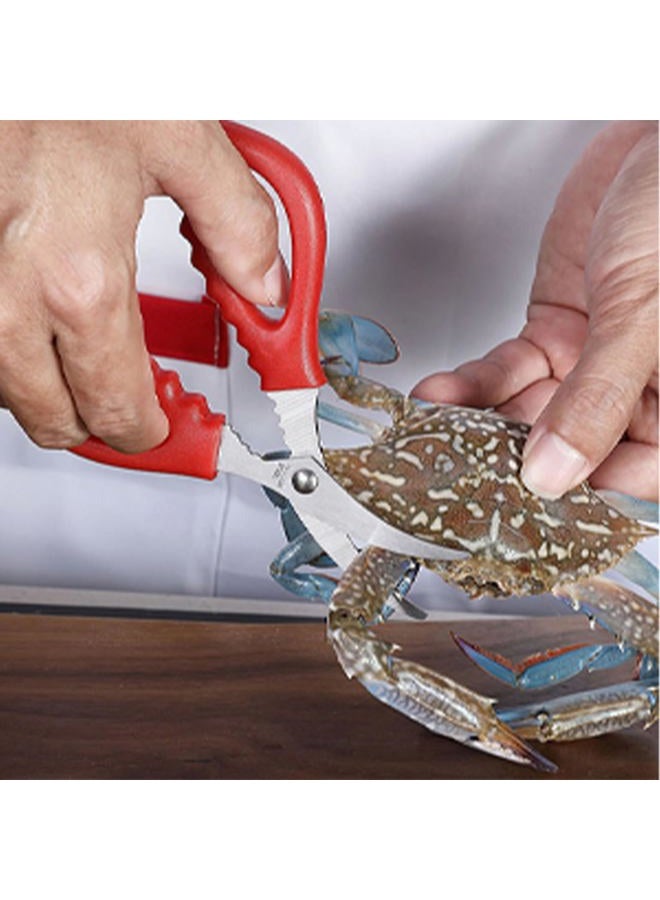 CLEABANKE Crab Leg Crackers and Tools for Seafood,29 PCS Lobster Crackers Crab Tools Forks for Eating Nut Crackers Set for All Nuts（29pcs） - Image 5