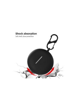 Generic Case Compatible with Oppo Enco Buds 2 / Oppo Enco Air 2i Case - Silicone Cover Holder for Earbuds - Black  - Image 2