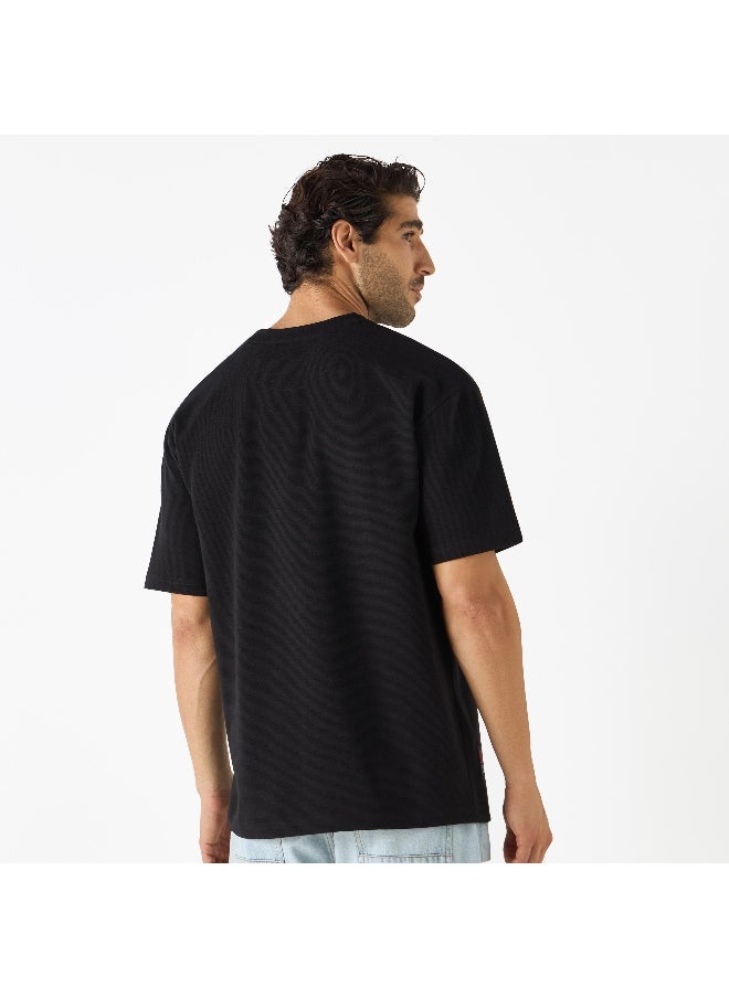 Ecko Unltd. - Ecko Logo Detail Crew Neck T-shirt with Short Sleeves - Image 1