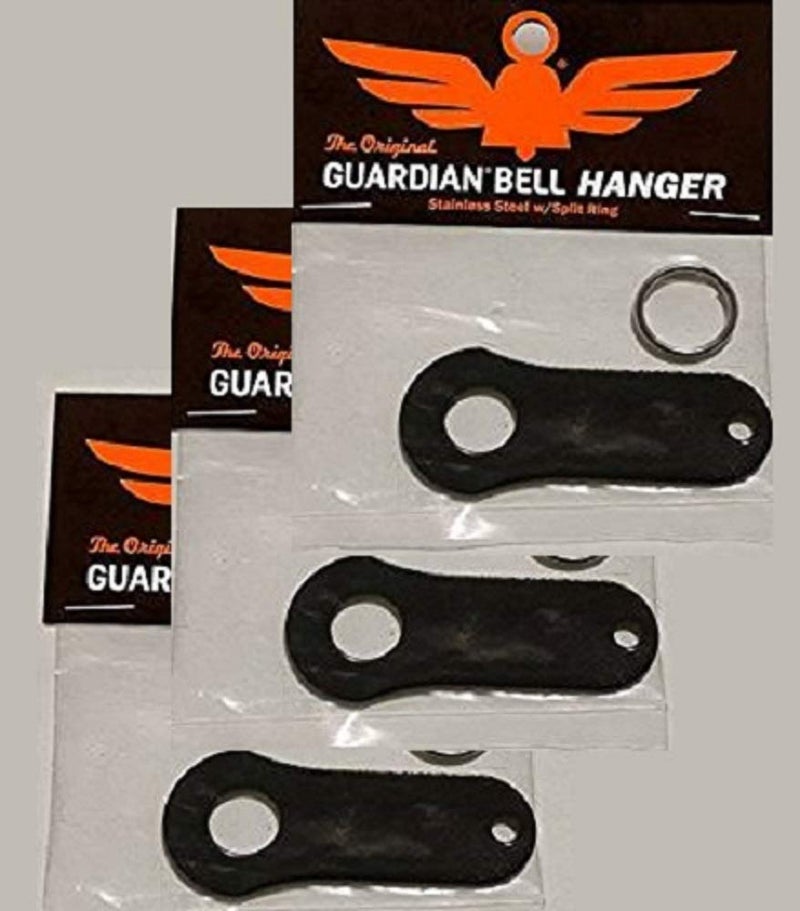 Guardian Bell Black Motorcycle Luck Gremlin Ride Bell Hanger Mount 3