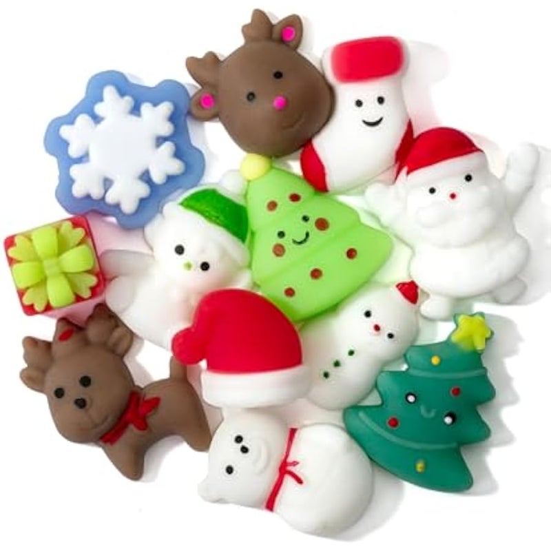 Mr. Pen-  Squishy Toys, 12 pcs, Holiday Squishies,  Squishies for Kids, Squishies - Image 1