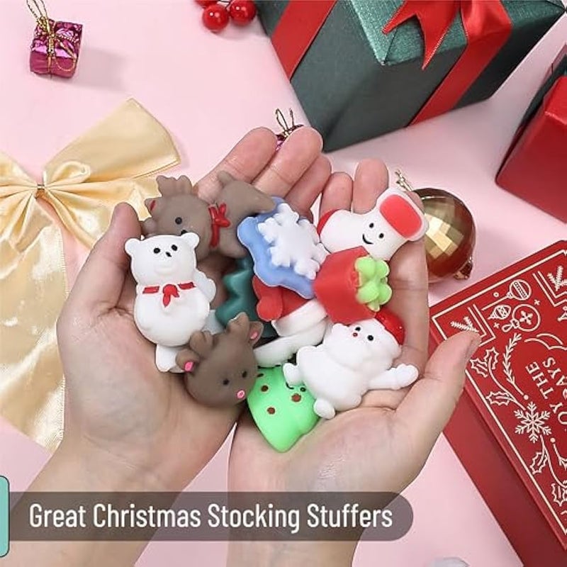 Mr. Pen-  Squishy Toys, 12 pcs, Holiday Squishies,  Squishies for Kids, Squishies - Image 3