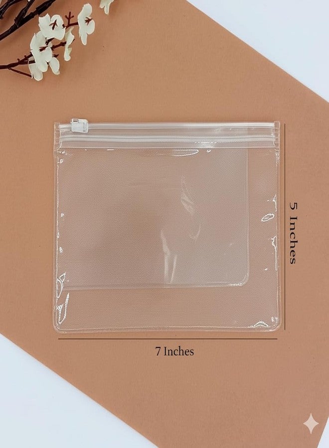 SENTONI Multipurpose Storage Pouch for Jewellery, Makeup, Travel Accessories - Jewellery Storage Pouch Zip Lock Organizer for Cosmetics and Stationery Organiser Pouch (25 PCS) - Image 2