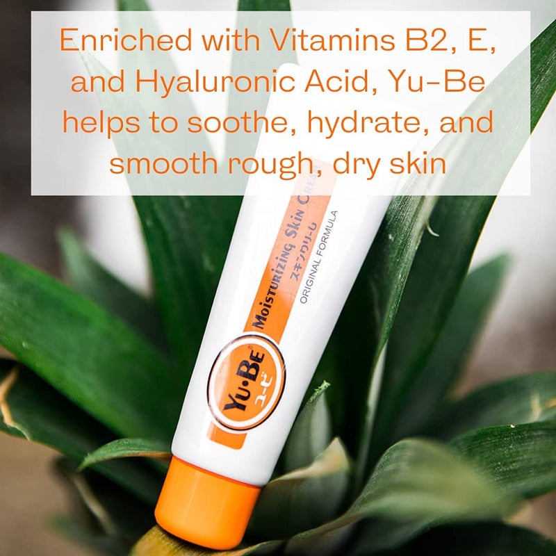 yu be Yu-Be Moisturizing Skin Cream Tube (Duo): Dry & Damaged Skin Relief Cream for Night and Day | Deeply Hydrating Moisturizer for Severely Dry Skin | Vegan Paraben & Cruelty Free - 1 fl oz/28mL x 2 - Image 5