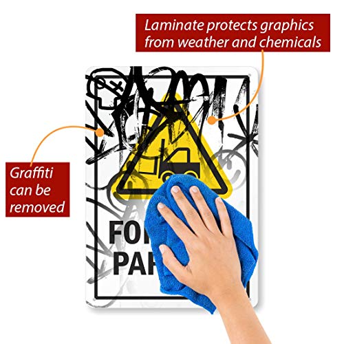 SmartSign Forklift Parking Sign 10 x 14 Aluminum - Image 3