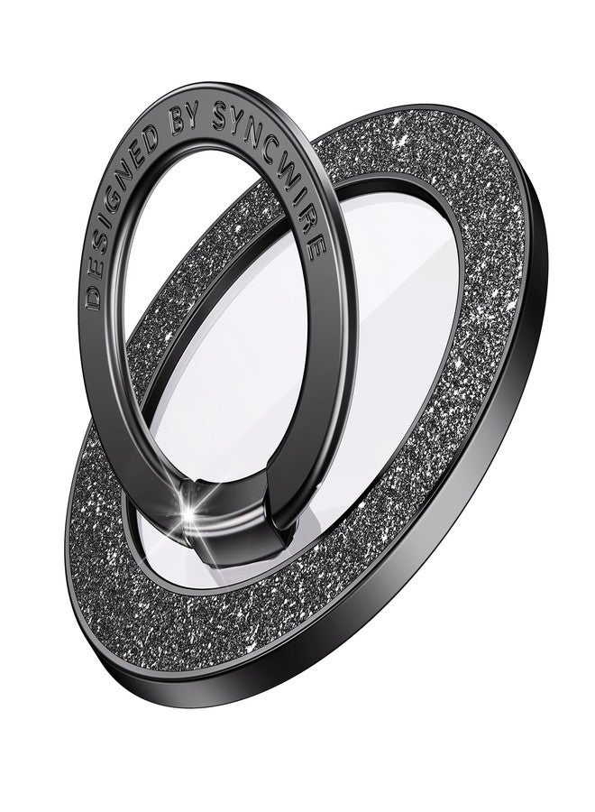 Syncwire Magnetic Phone Grip for MagSafe, Sparkle Ring Holder, Rotatable Kickstand Bling Ring Stand Removable MagSafe Accessories for iPhone 17 Pro Max 16 15 14 13, Android, Samsung etc. - Image 1