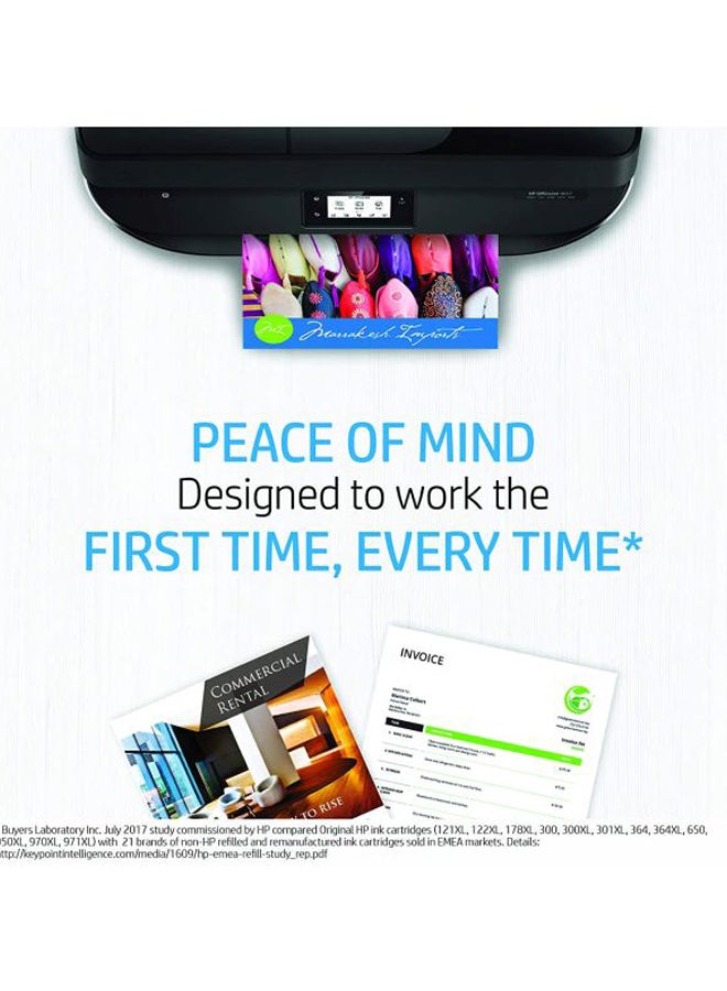 HP 122 عبوة خرطوشة حبر أصلية 122 أسود/ ثلاثي الألوان - Image 3