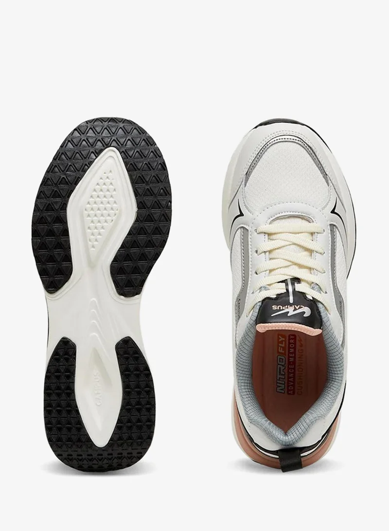 CAMPUS Wht/Blk Women’s Fashion Low Top Sneakers – Pop-Up Pastel Shades Shoes that Make Every Outfit Stand Out for Women | Best Price UAE